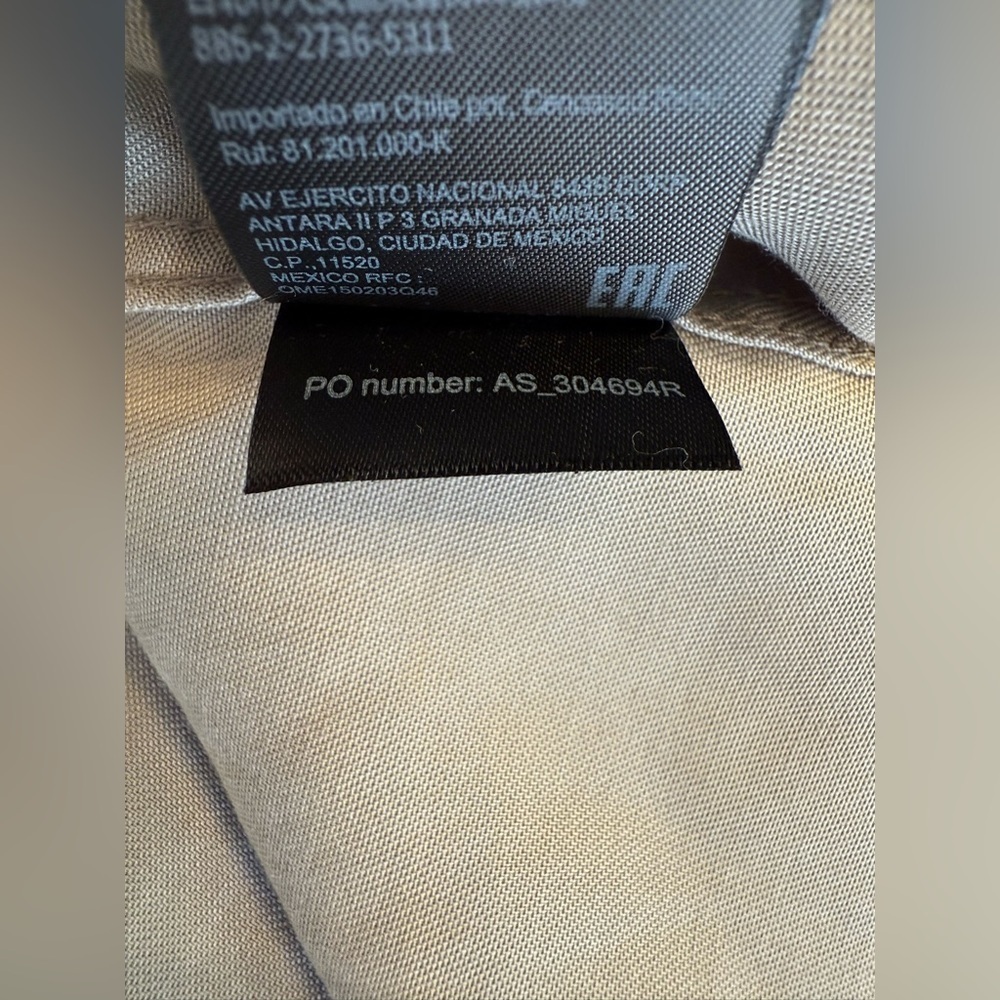 AllSaints Penang LS Shirt Button Down Ling Sleeve Size XS - Picture 4 of 9